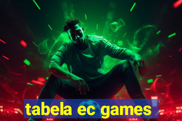 tabela ec games